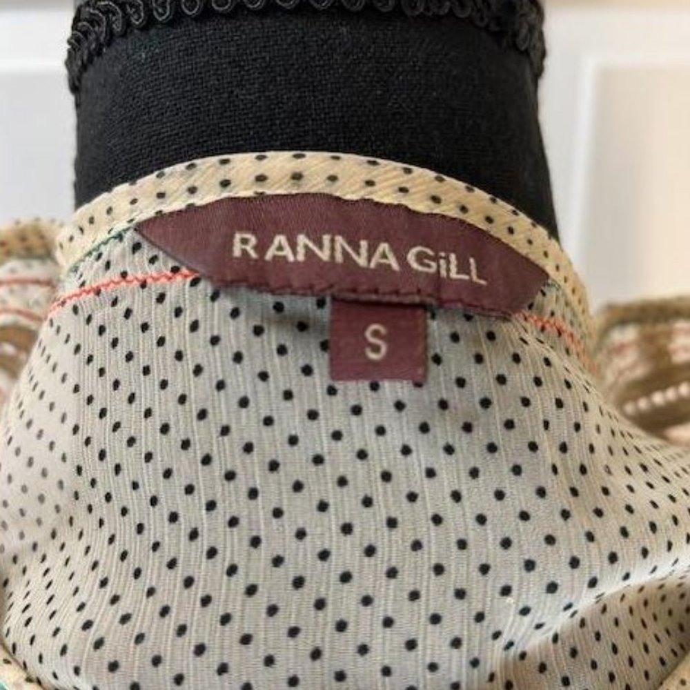 Ranna Gill Westown Embroidered Peasant Top from Anthropologie - Size Small -EUC - Picture 9 of 9